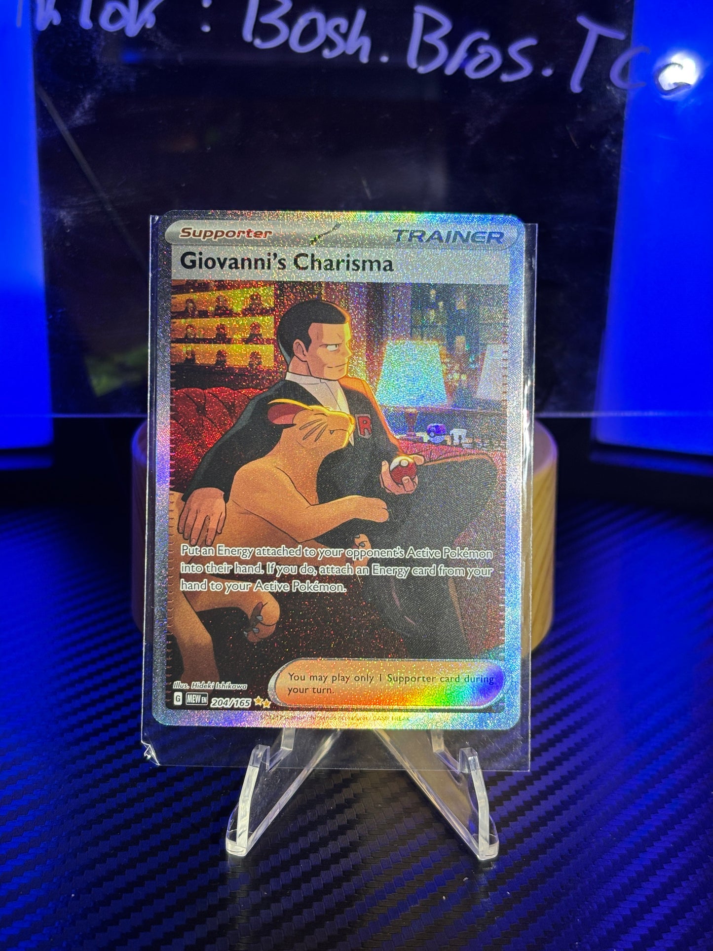 Giovanni’s Charisma 204/165